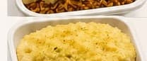 Escondidinho de batata baroa com carne